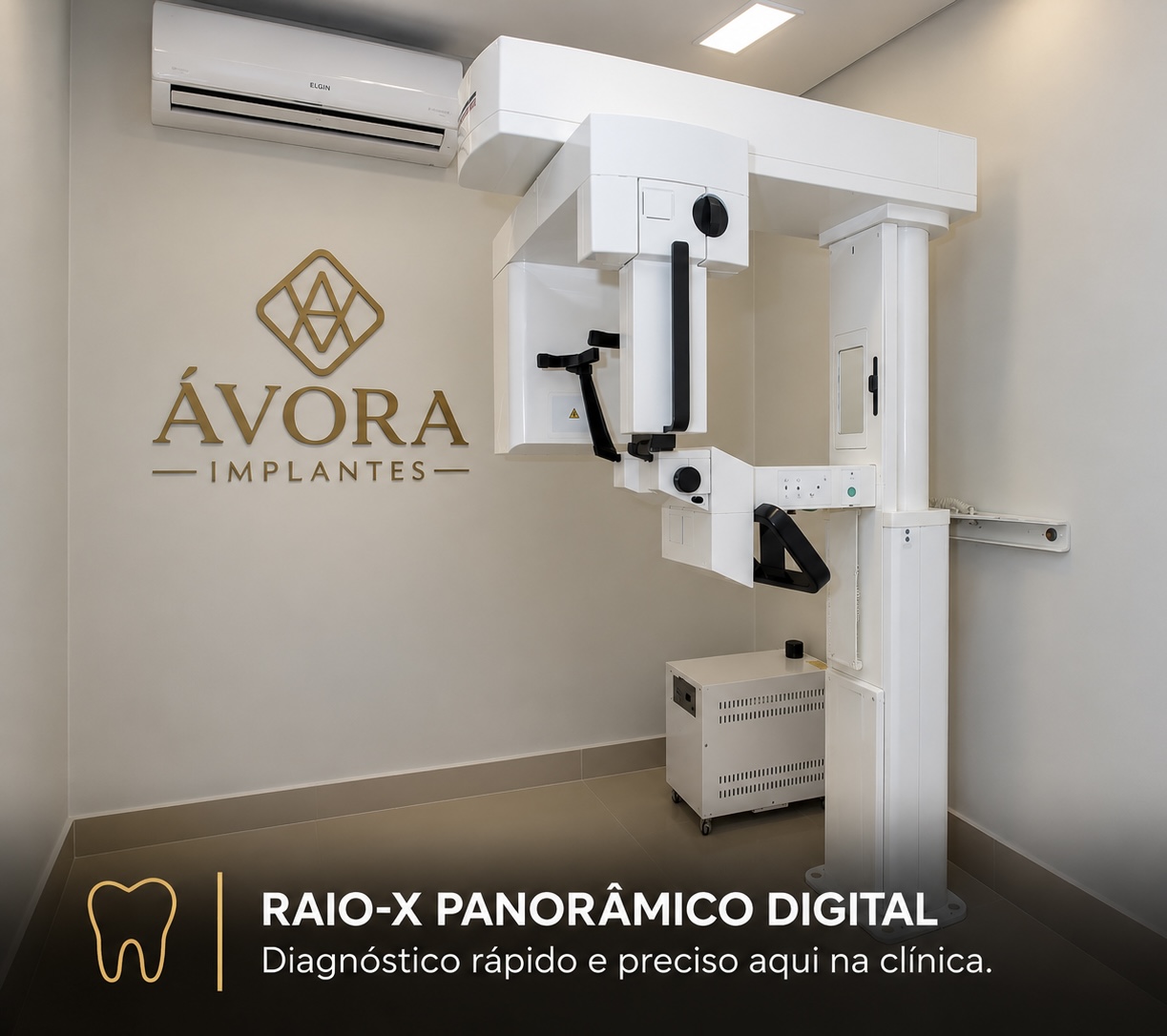 Raio-X panorâmico digital